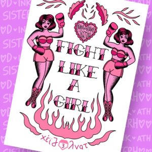 Fight like a girl Poster